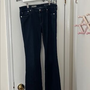 Angel Dark Wash Blue Flare Jeans